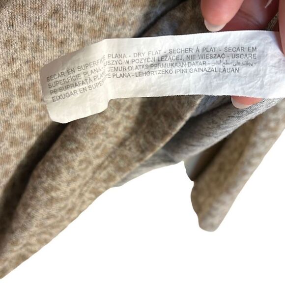 Zara Animal Print Turtleneck Shirt - Picture 7 of 8